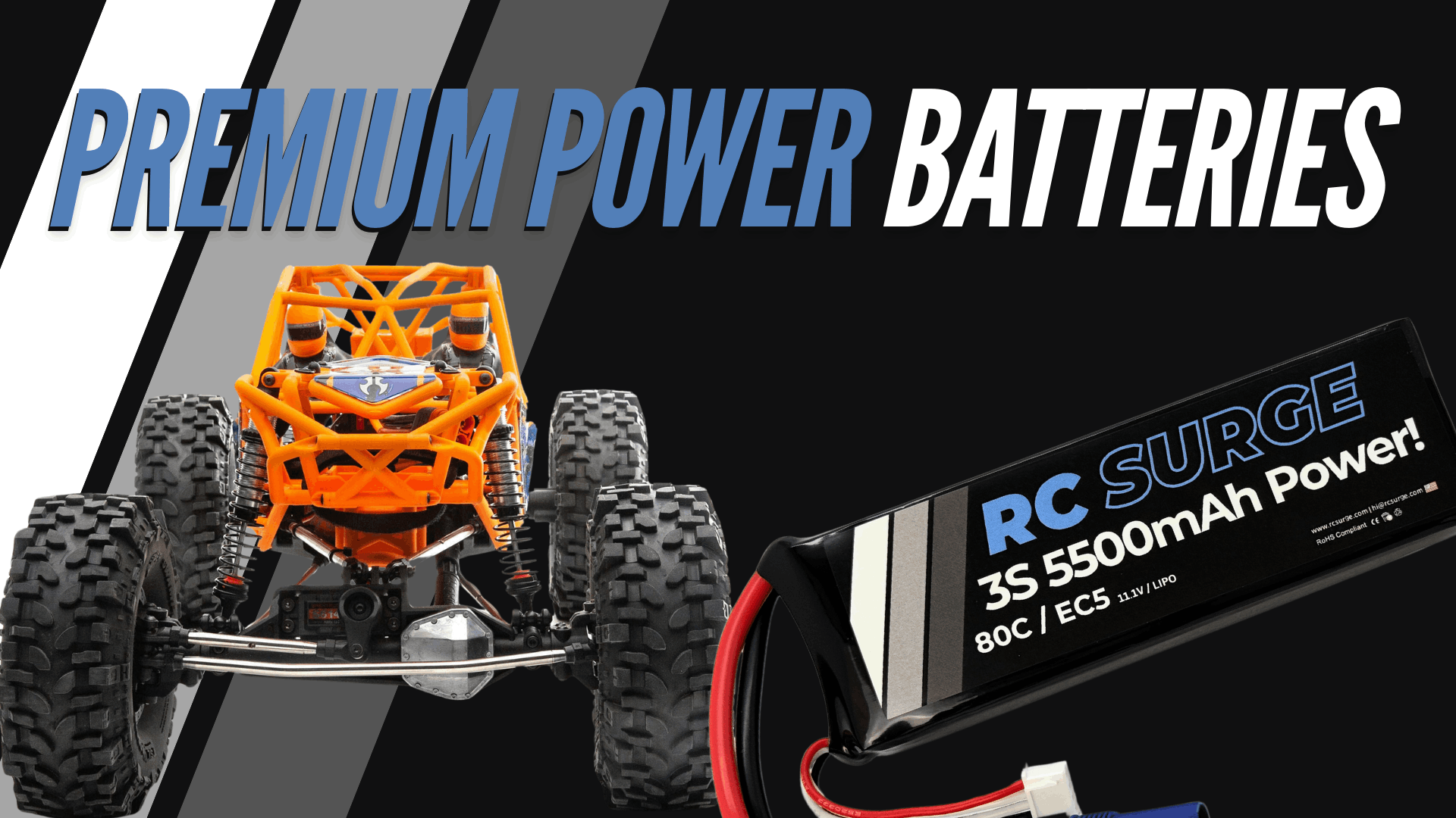 Axial RC Truck Batteries